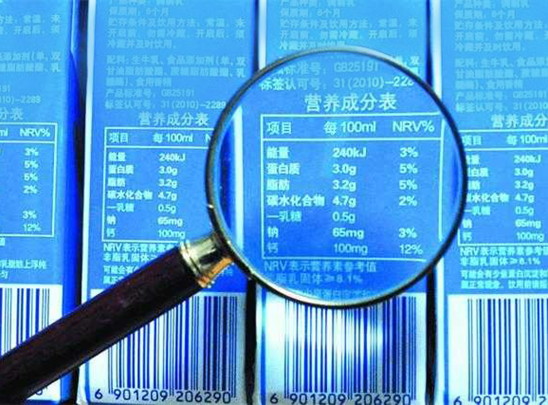 营养标签检测