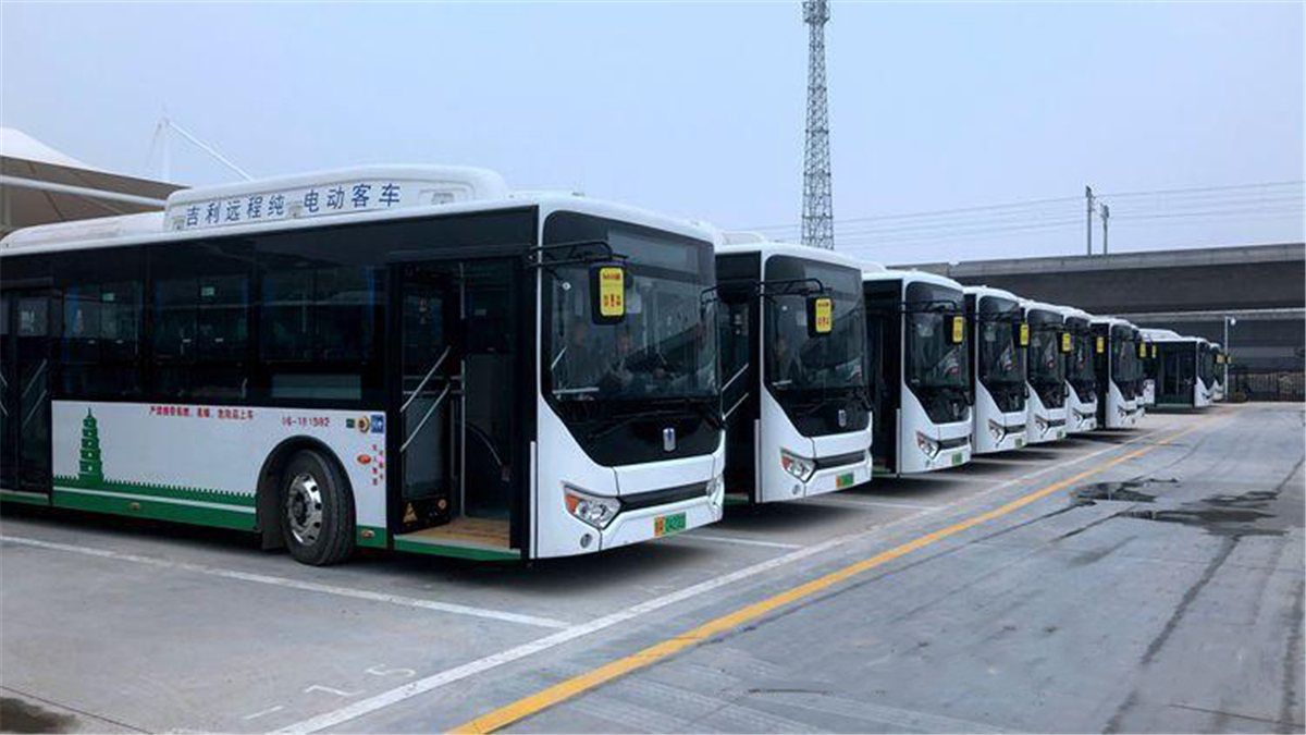 西安300辆纯电动公交自带过滤pm25功能